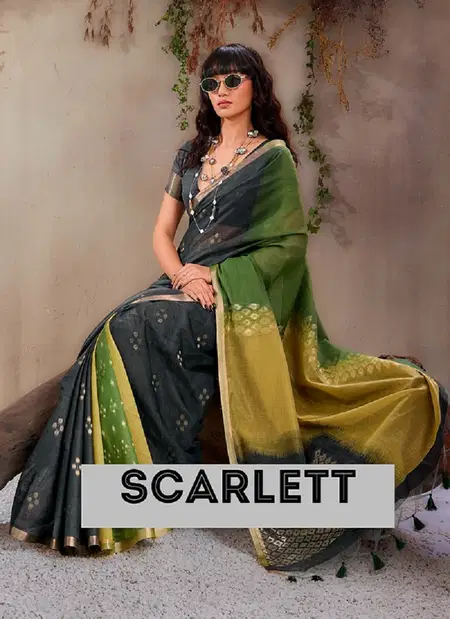Scarlett By Rajtex Pure Viscose Cotton Handloom Weaving Saree Wholesale Market In Surat